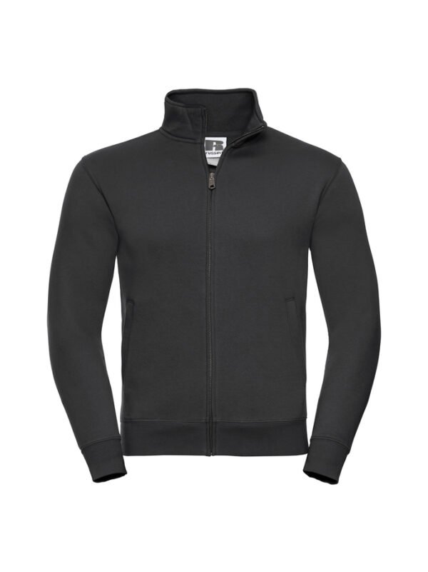 Bluza rozpinana bez kaptura Russell – męska - Black
