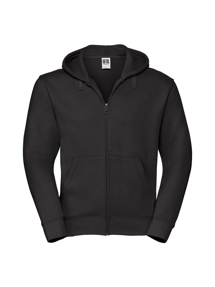 Bluza rozpinana z kapturem Russell – męska - Black