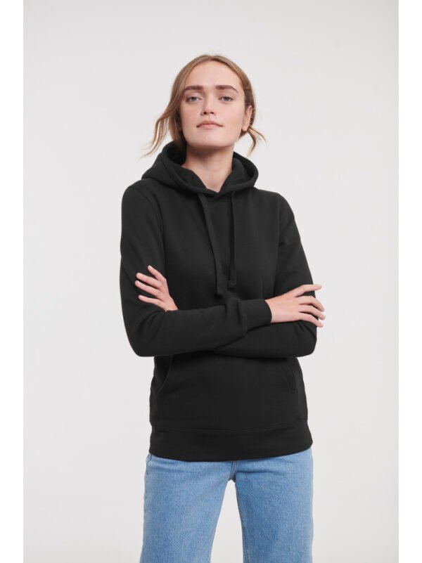 Bluza z kapturem Russell – damska - Black