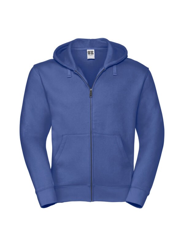 Bluza rozpinana z kapturem Russell – męska - Bright Royal