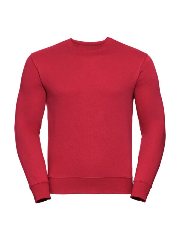 Bluza bez kaptura Russell – unisex - Classic Red