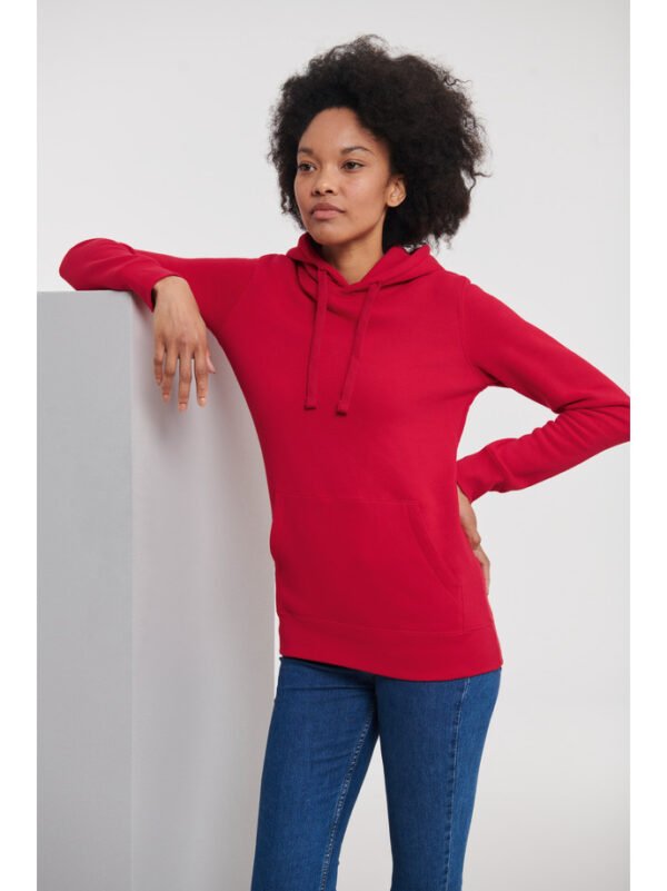 Bluza z kapturem Russell – damska - Classic Red