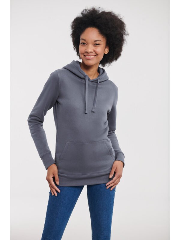Bluza z kapturem Russell – damska - Convoy Grey