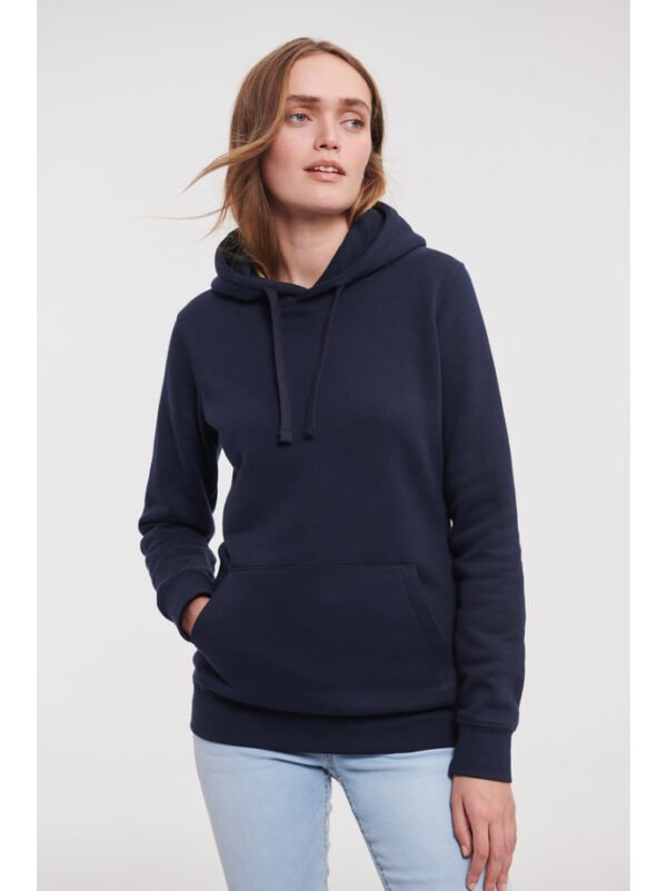 Bluza z kapturem Russell – damska - French Navy