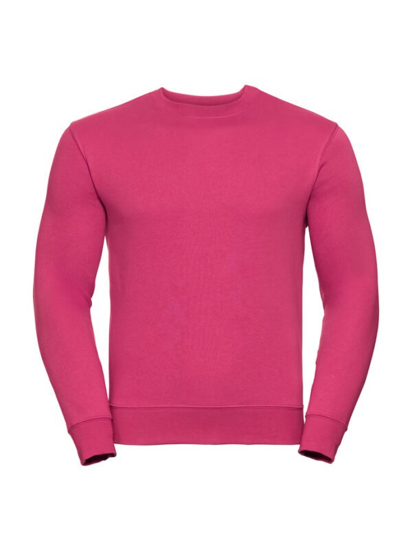 Bluza bez kaptura Russell – unisex - Fuchsia