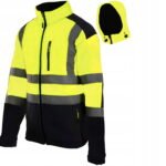 Kurtka softshell odblaskowa Softref (z kapturem) - Kurtka Softref Sofshell Robocza Odblaskowa Ostrzegawcza Z Kapturem ( Hurtownia Index Bhp)