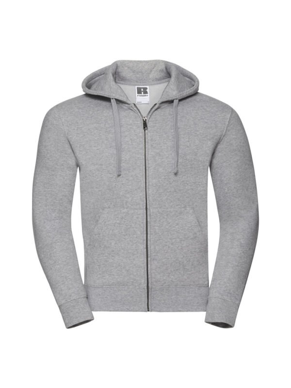 Bluza rozpinana z kapturem Russell – męska - Light Oxford