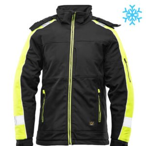 Kolor Seven_Kings Ocieplany Softshell Rival Żółty