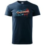 Koszulka Spiderman - Granatowa przod